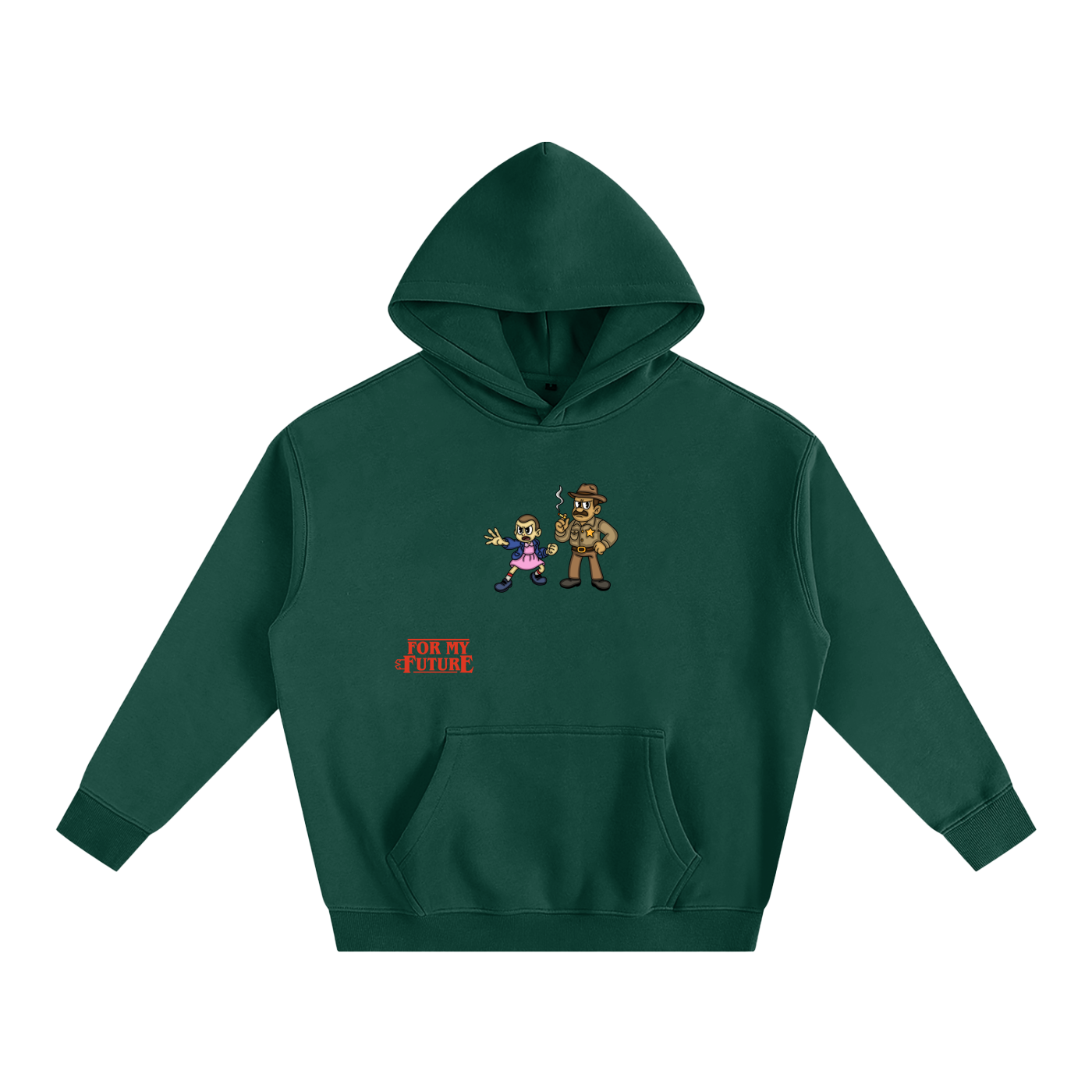 “Like Papa” Oversize Hoodie