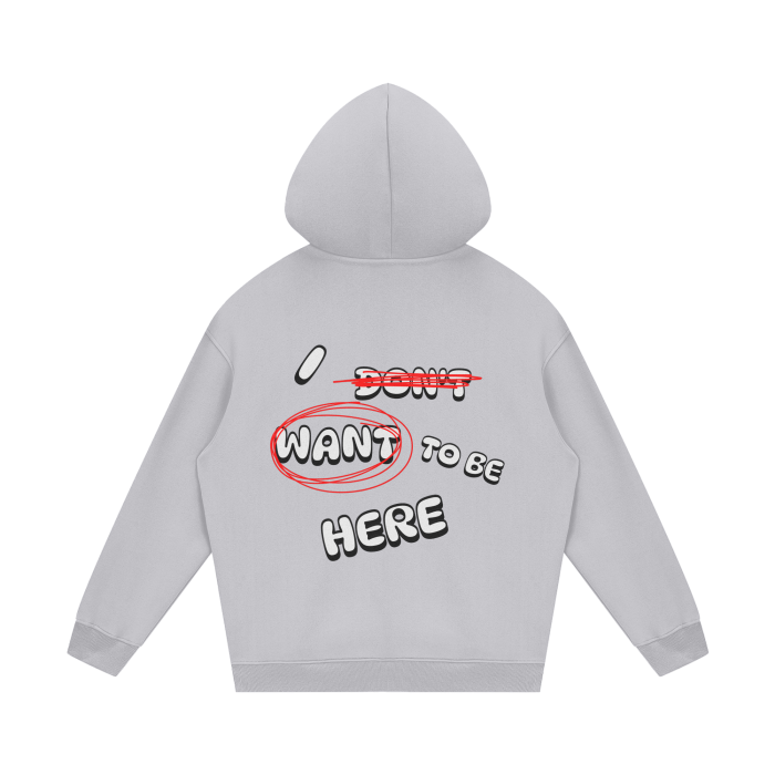 “IDWTBH” Fleece Hoodie