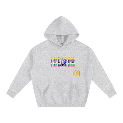 “Buffering” Oversize Fleeced Hoodie
