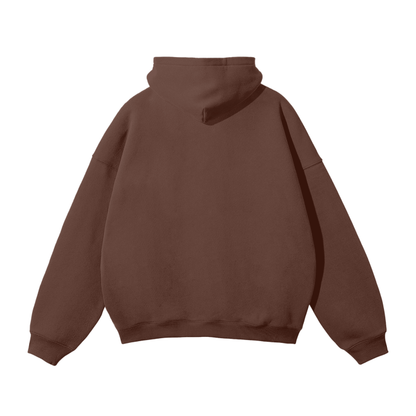 “FMF Shadows” (Red) Oversized Fleece Hoodie