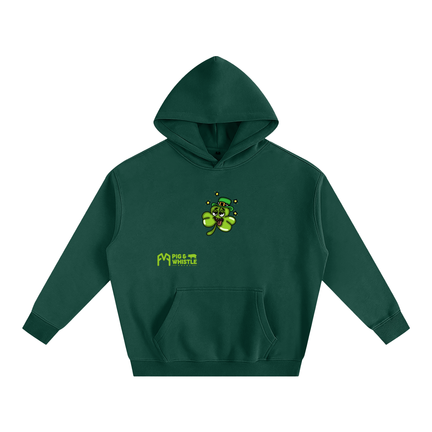 “Unlucky Clover” Oversize Hoodie