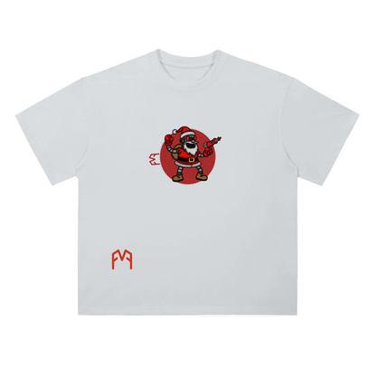 “Robo Santa” Drop Shoulder T-Shirt