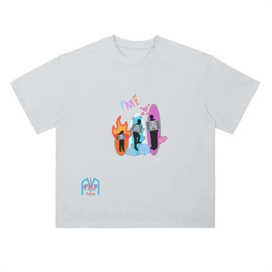 “Silhouettes” Drop Shoulder T-Shirt