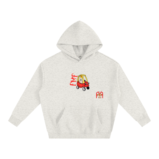 “We Drive” Oversize Fleeced Hoodie