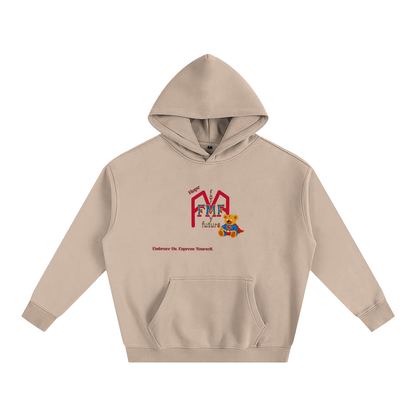 “Super Teddy” Oversize Fleeced Hoodie