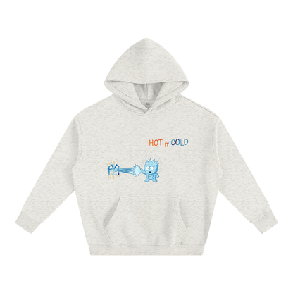 “Cold” Oversize Fleeced Hoodie
