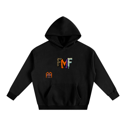 “Element Man” Oversize Fleeced Hoodie