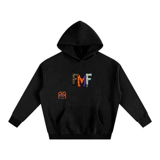 “Element Man” Oversize Fleeced Hoodie