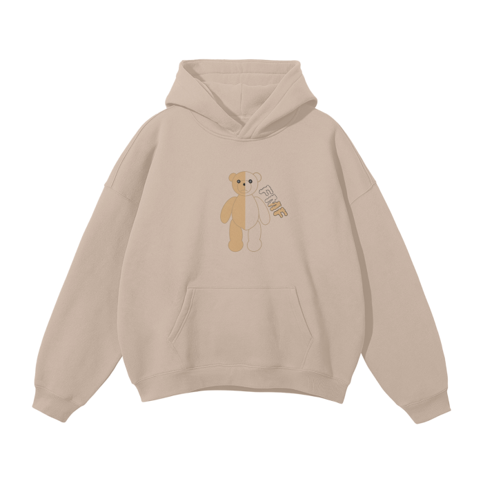 “Half Stuffed” Oversized  Fleece Hoodie