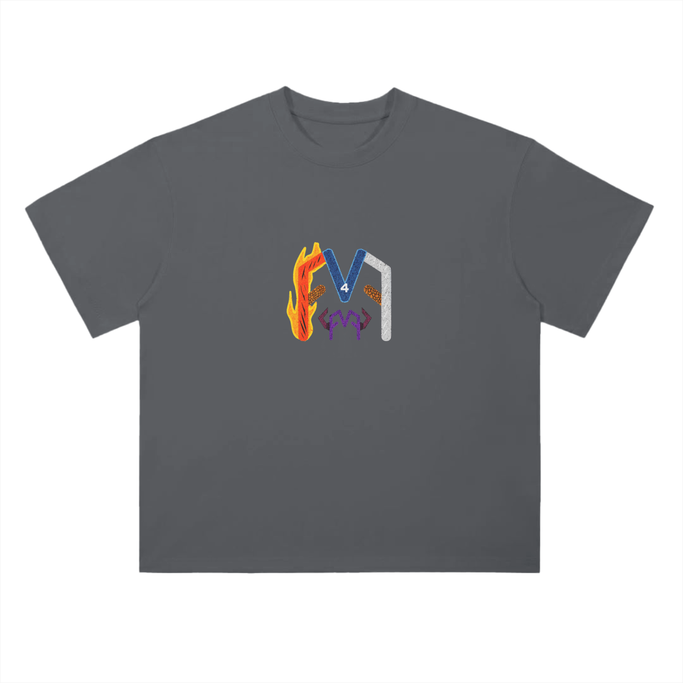 “Cosmic Rays” Drop Shoulder T-Shirt