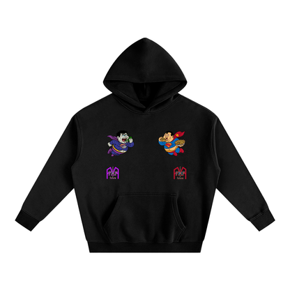 “Versus #2” Oversize Fleeced Hoodie