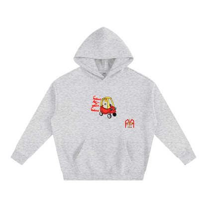 “We Drive” Oversize Fleeced Hoodie