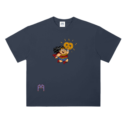 “Chunky Woman” Drop Shoulder T-Shirt