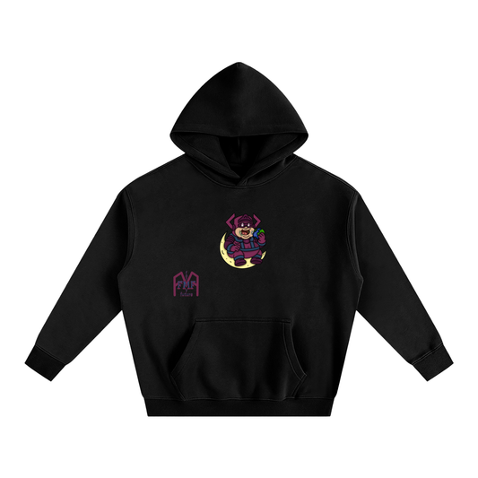 “Devouring Worlds” Oversize Fleeced Hoodie
