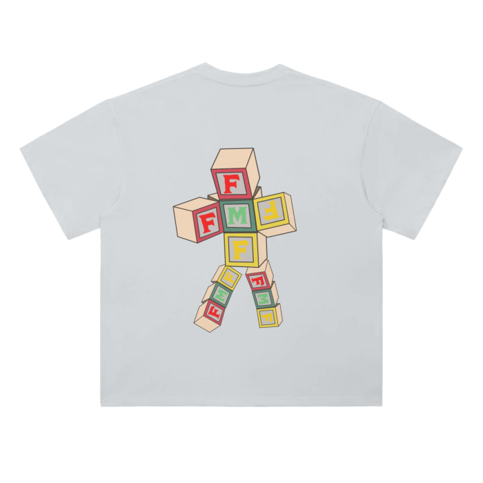 “Building Blocks #2” Drop Shoulder T-Shirt