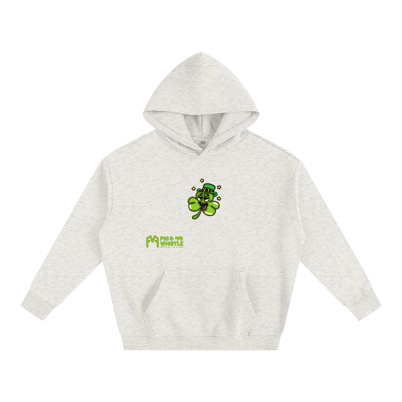 “Unlucky Clover” Oversize Hoodie