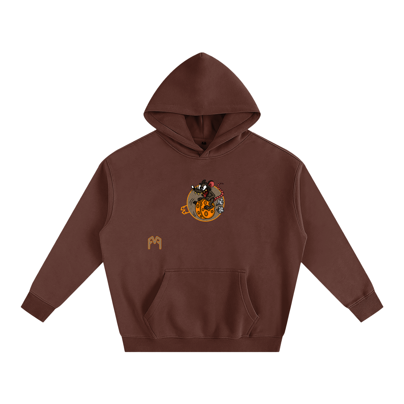 “Wheely Cheesy” Oversize Hoodie