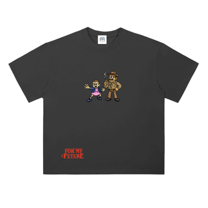 “Like Papa” Drop Shoulder T-Shirt