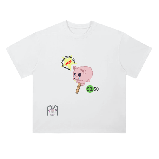 “Melting” Drop Shoulder T-Shirt