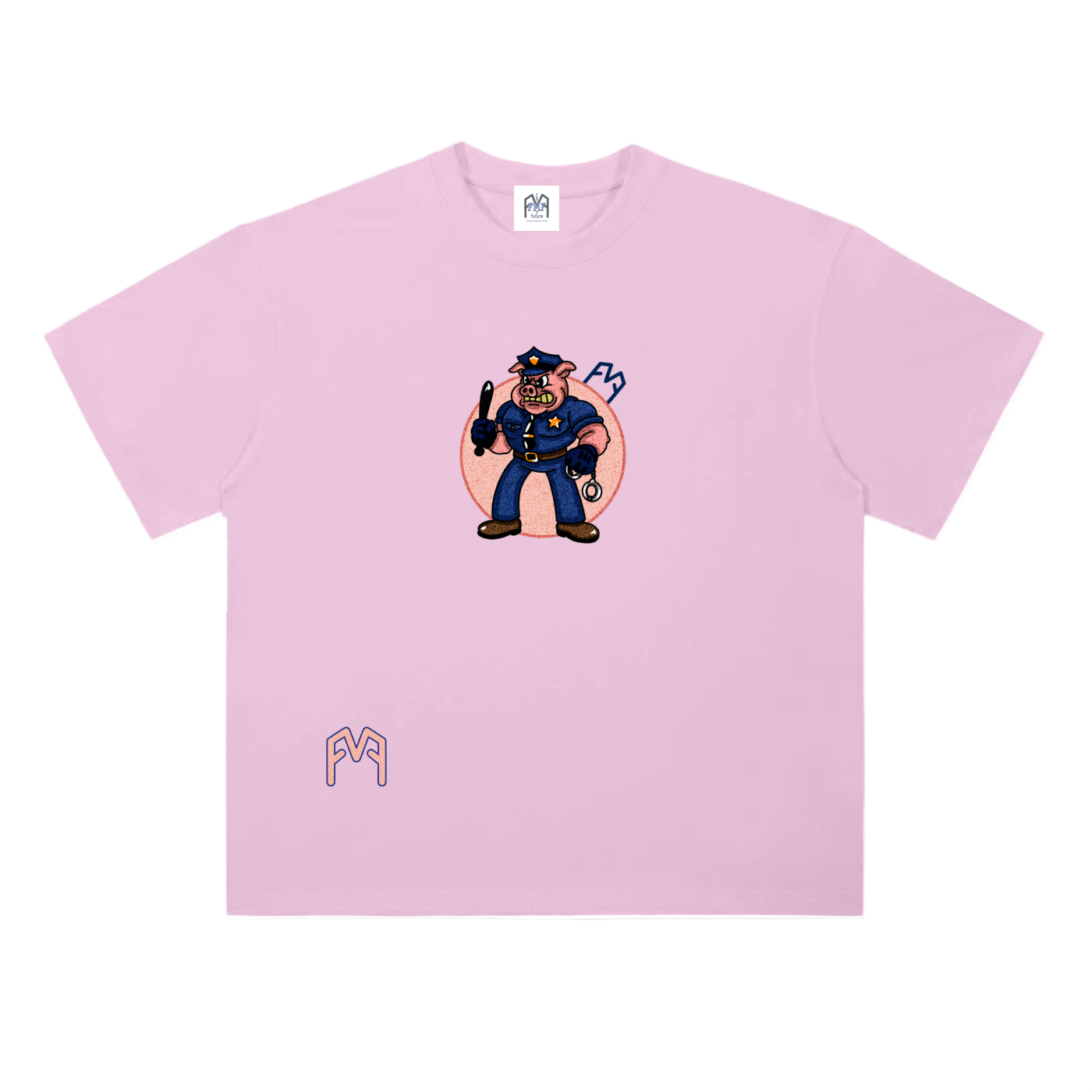 “Patrol Pig” Drop Shoulder T-Shirt