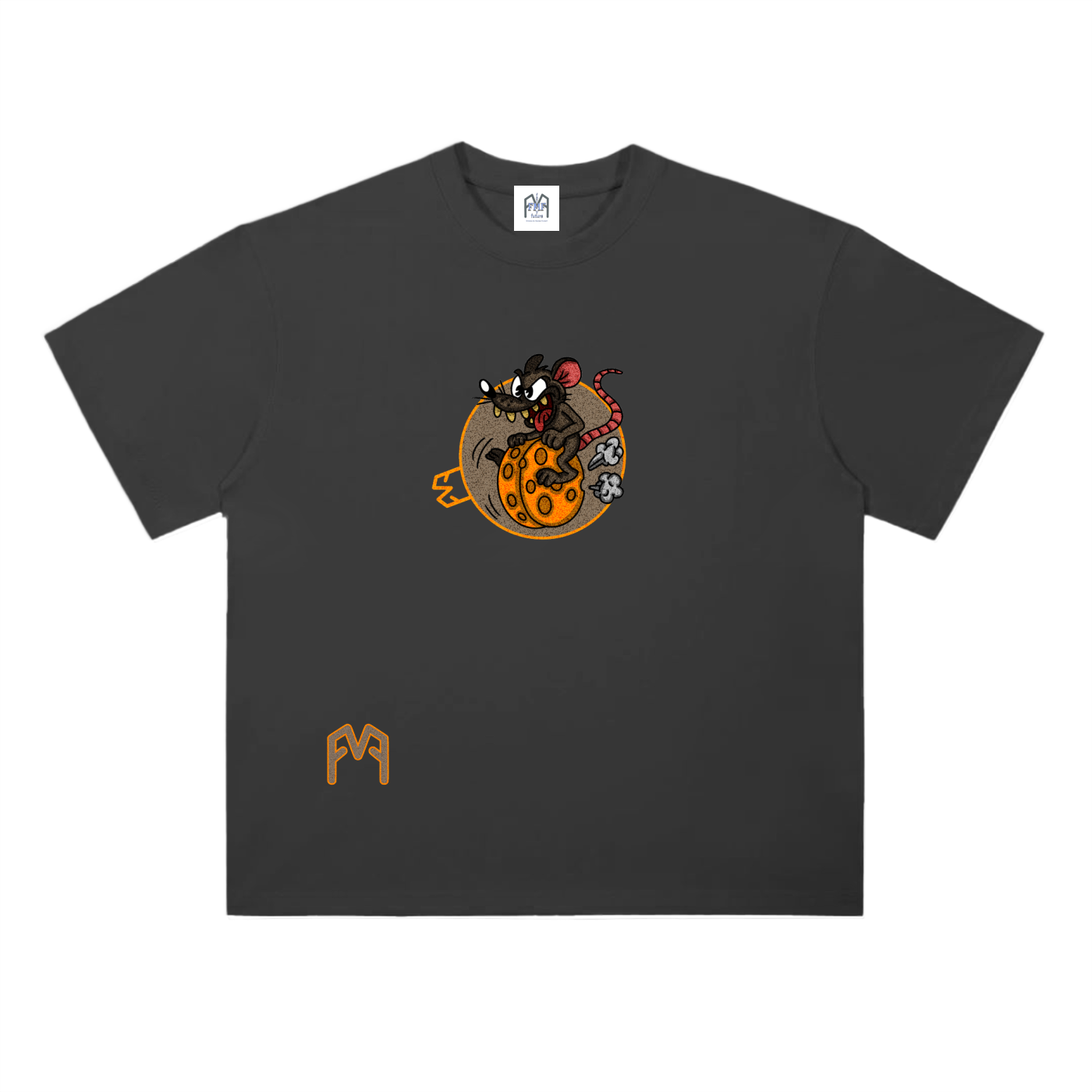 “Wheely Cheesy” Drop Shoulder T-Shirt