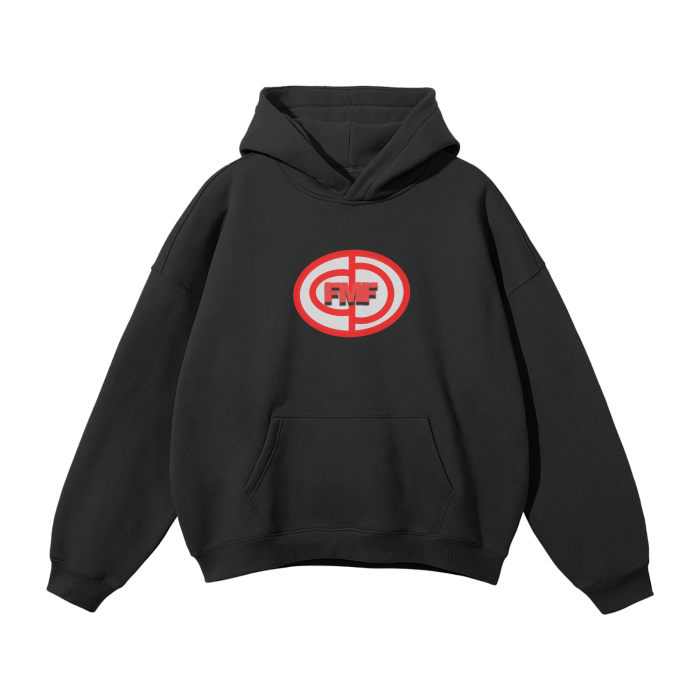 “IDWTBH” Oversized Fleece Hoodie