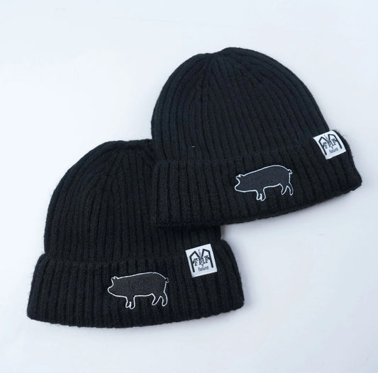 “Piggy” Knitted Beanie