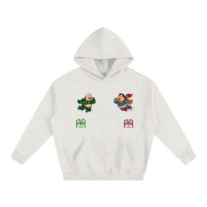 “Versus #1” Oversize Fleeced Hoodie