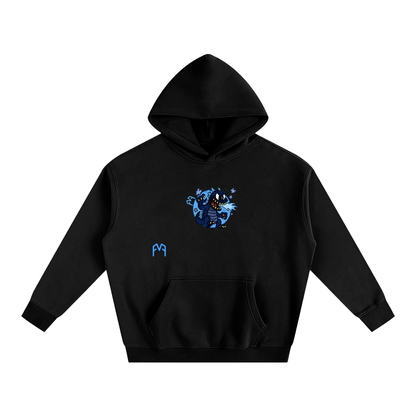 “Atom-Breath Menace” Oversize Hoodie