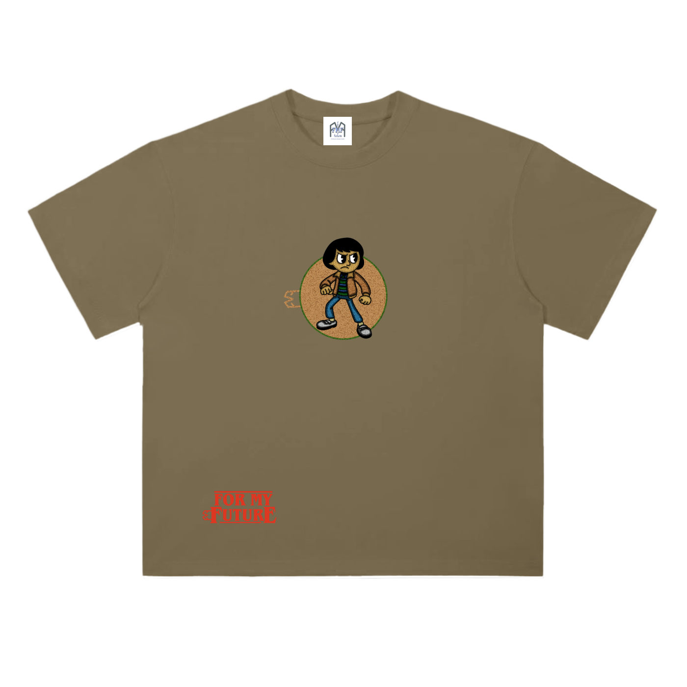 “Mike” Drop Shoulder  T-Shirt