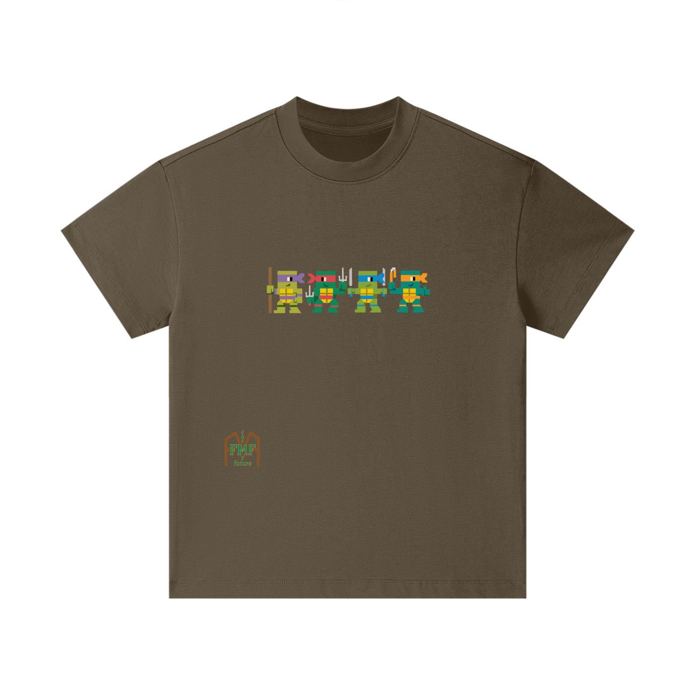 “Blocky Turtles” Kids T-Shirt