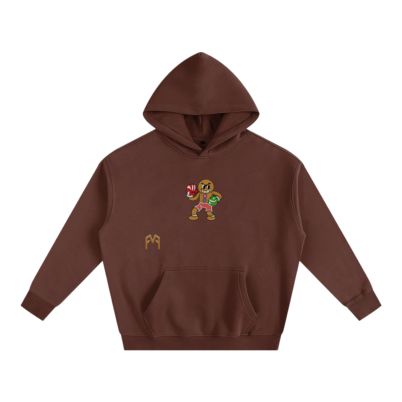 “Ginger Boxer” Oversize Hoodie