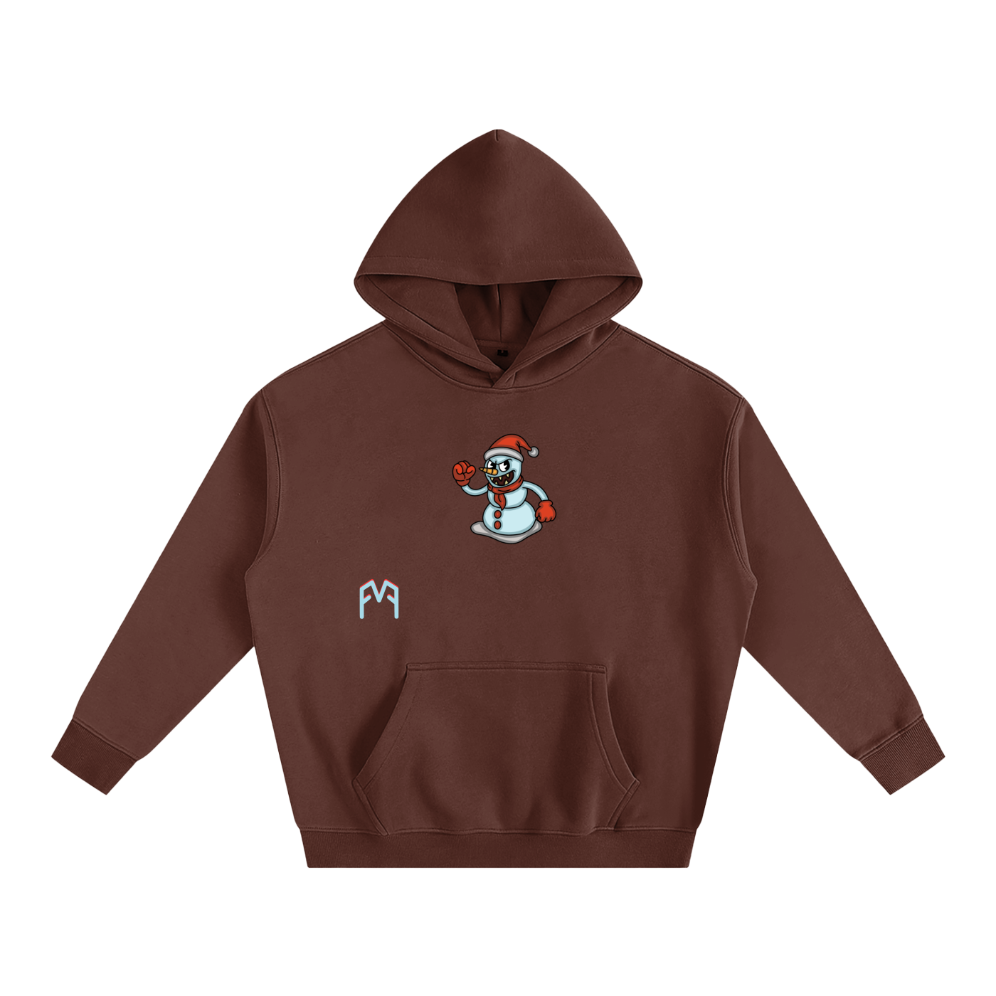 “Man Of Snow” Oversize  Hoodie