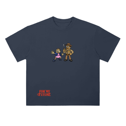 “Like Papa” Drop Shoulder T-Shirt