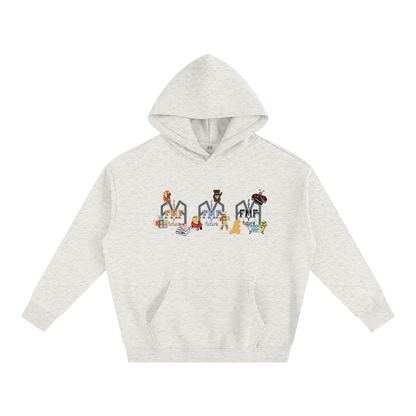 “Seeing 3” Oversize Fleeced Hoodie