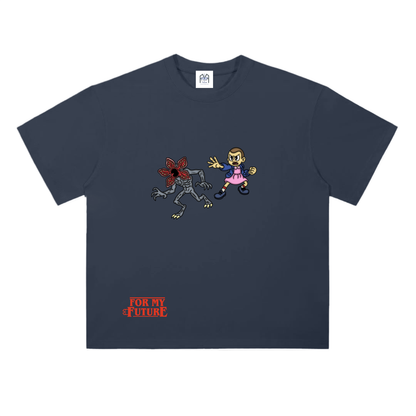 “No More” Drop Shoulder T-Shirt