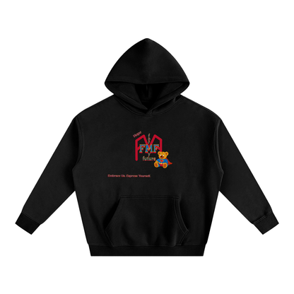 “Super Teddy” Oversize Fleeced Hoodie
