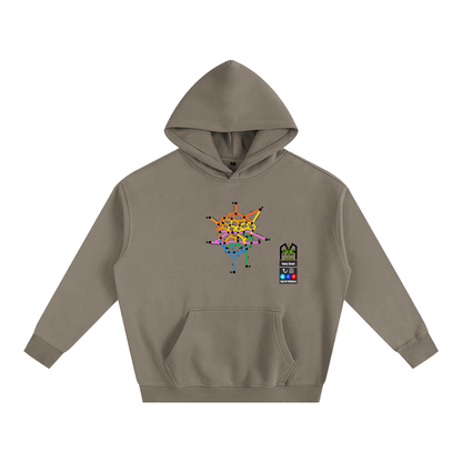 “Yancy St” Oversize Fleeced Hoodie