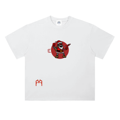 “Robo Santa” Drop Shoulder T-Shirt