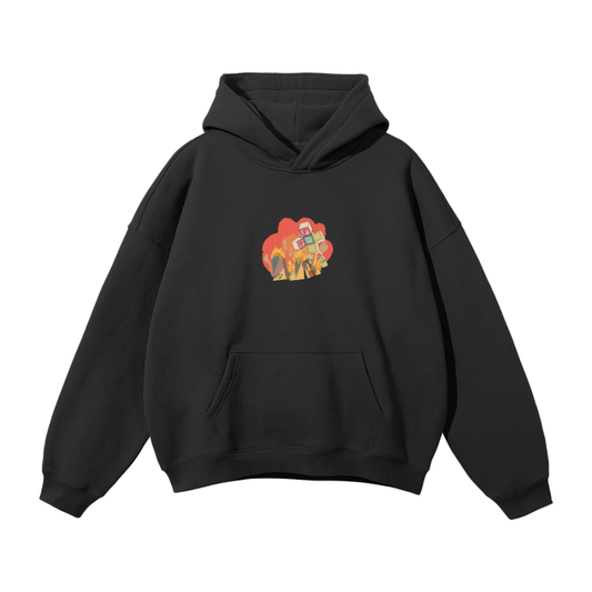 “Kaiju” Oversized Fleece Hoodie