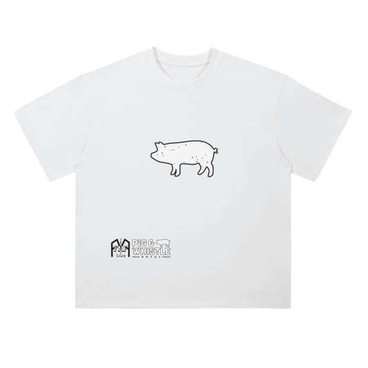 “Piggy” (Inverted) Drop Shoulder T-Shirt