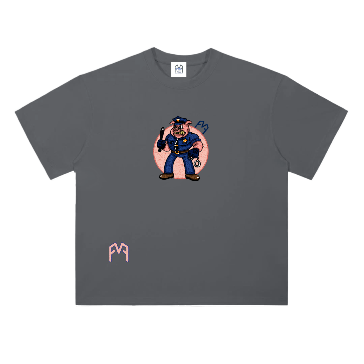 “Patrol Pig” Drop Shoulder T-Shirt