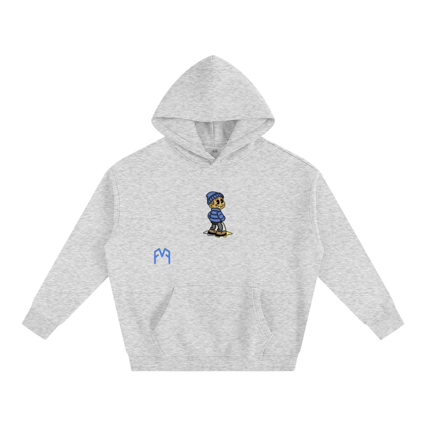 “Coloured Snow” Oversize Hoodie
