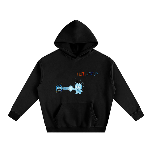 “Cold” Oversize Fleeced Hoodie