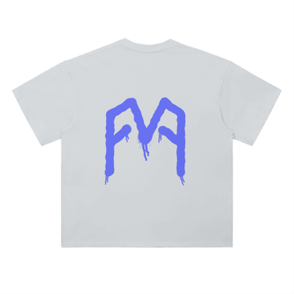 “Graffiti” (Blue) Drop Shoulder T-Shirt