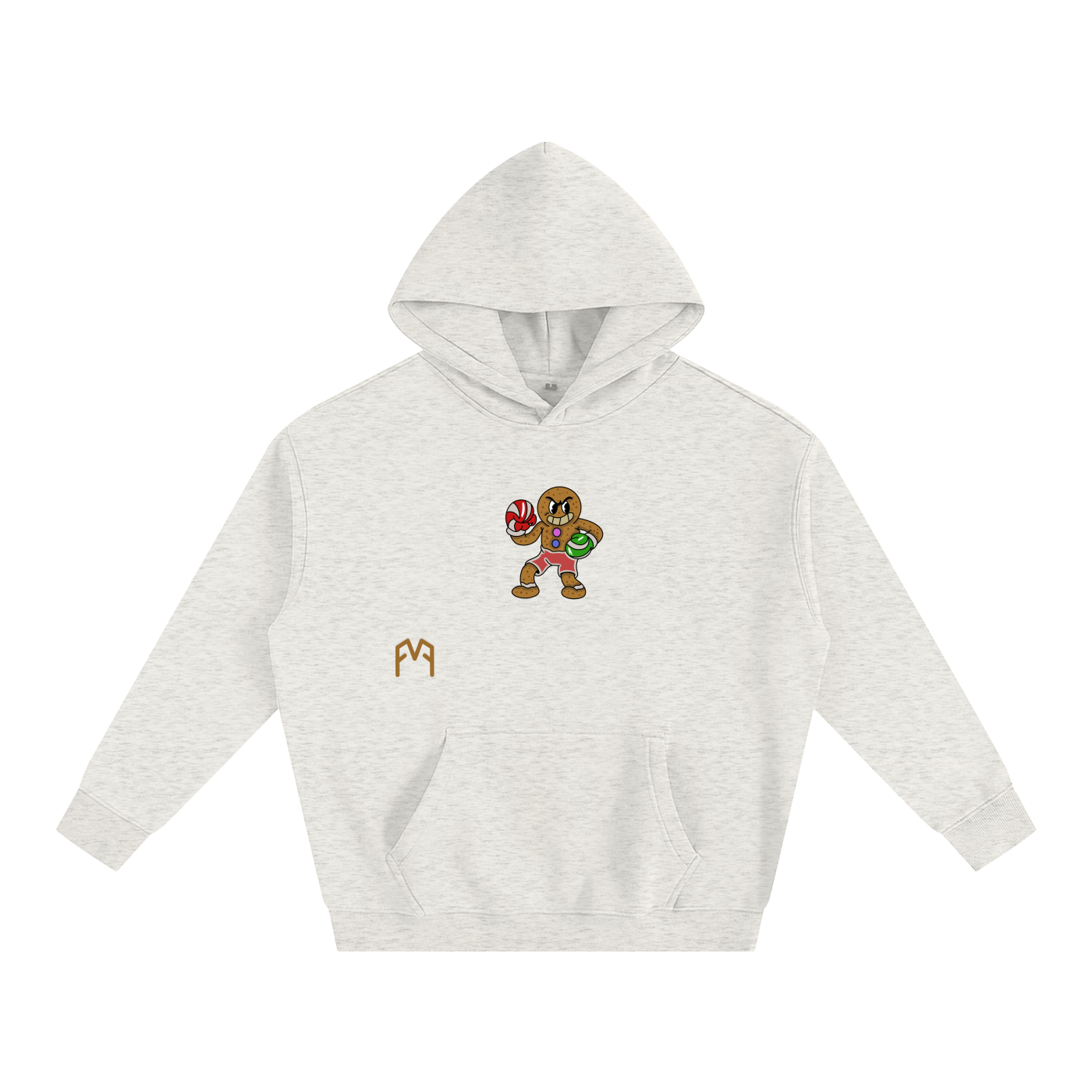 “Ginger Boxer” Oversize Hoodie