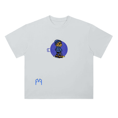 “Coloured Snow” Drop Shoulder T-Shirt