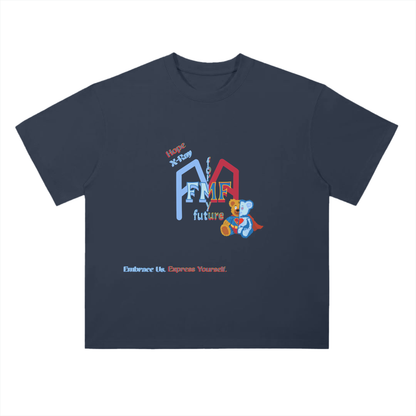 “Super Teddy” (X-Ray) Drop Shoulder T-Shirt
