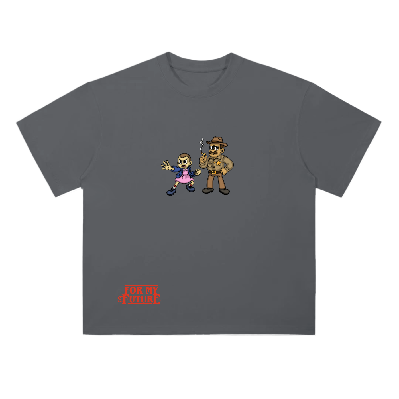 “Like Papa” Drop Shoulder T-Shirt