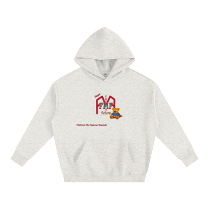 “Super Teddy” Oversize Fleeced Hoodie